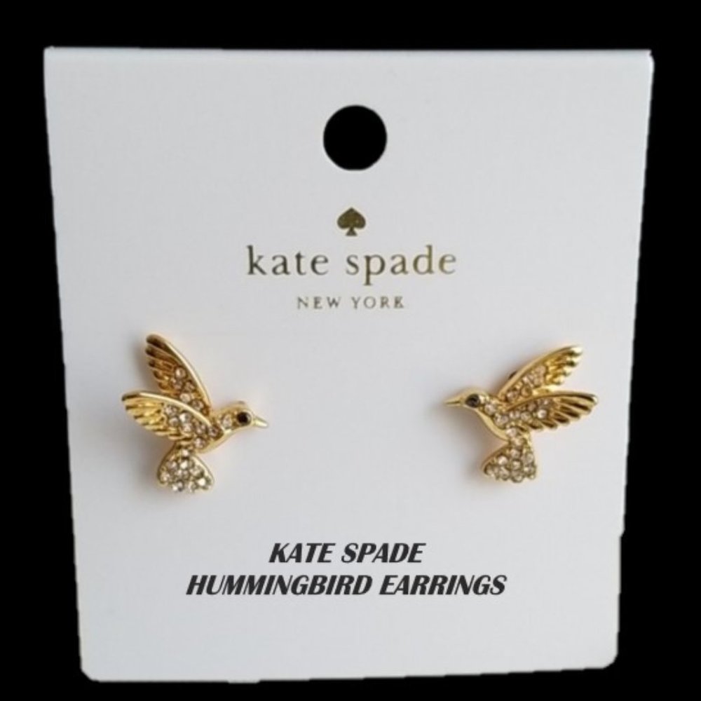 KATE SPADE Earrings Hummingbird